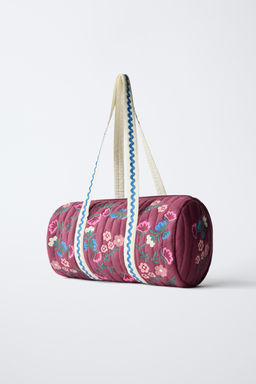 EMBROIDERED BOWLING BAG