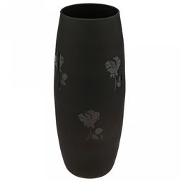 Ваза для цветов стеклянная "Фестиво" 2,5л, д12,7см, h30см, большая, для роз, "Кайса-3" (Россия)