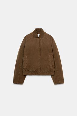 PADDED BOMBER JACKET - Zara фото 10