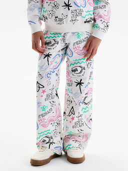 PELICAN, брюки для девочек, Молочный