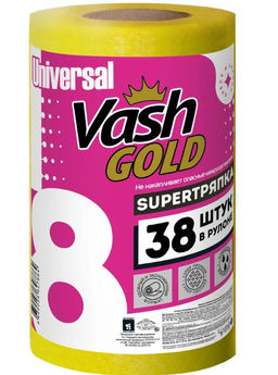 Супер тряпка универсальная 38 л/рул VASH GOLD  фото 2