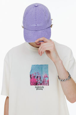 Camiseta con motivo estampado Loose Fit