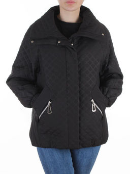 BM8819 BLACK Куртка демисезонная женская (50 гр. синтепон)