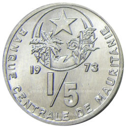 1/5 угии 1973 года Мавритания
