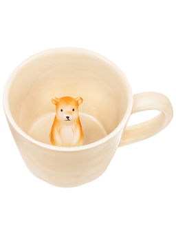 Кружка 300 мл 14*10*7,5 см Медвежонок с фигуркой внутри, фарфор - Elan gallery фото 3