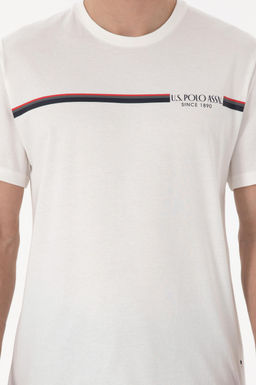 Erkek Beyaz Pijama Tak_m_ Sepette S_rpriz _ndirim - U.s. polo assn фото 6