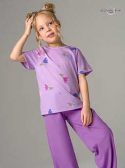 Костюм Лето сиреневый колокольчик-сирень