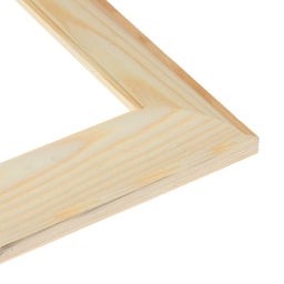 Рама для картин (зеркал) 40×50 см, профиль 37×18 мм, Emma, неокрашенное дерево (подходит для декорирования)