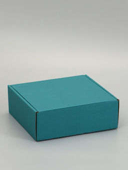 Цена за 50 шт. Коробка самосборная, изумрудная, 26 х 24 х 10 см