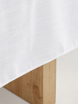 Скатерть, 160х160 см, полиэстер, бело-серебристая, Floe - Anna lafarg фото 8