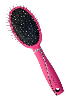 Rama Rose Расческа массажная для волос K9551SH-T, пластик, в ассортименте, 25 см