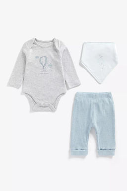 Mothercare / Боди брюки и слюнявчик в комплекте