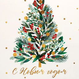 Цена за 2 шт. Коробка подарочная, складная 22×30×10 см «Елочка»