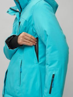 Горнолыжный костюм женский голубого цвета 0507Gl - Chunmai фото 15