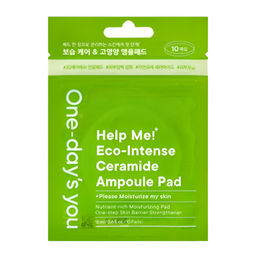 One-days You Очищающие тонер-пэды для лица с церамидами / Handy Help Me Eco-Intense Ceramide Ampoule Pad, 10 шт.
