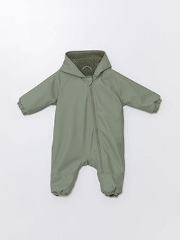 Kap??onlu Uzun Kollu Basic Erkek Bebek Astronot Mont