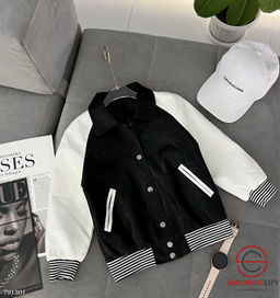 ЭКО кожа бомбер детский