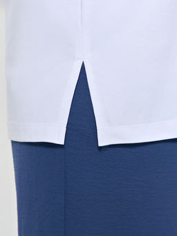 Футболка 0087-18 белый мрамор - Dora фото 29