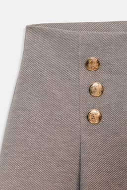 TWILL TROUSERS WITH BUTTONS - Zara фото 8