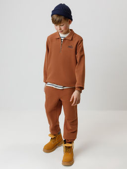 КР 400837/ореховый к622 брюки для мал