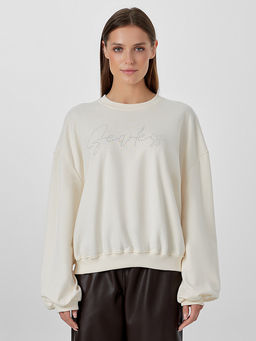 Свитшот женский бежевый