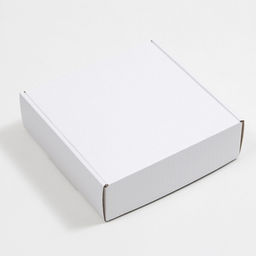 Цена за 10 шт. Коробка самосборная, белая, 24 х 24 х 7,5 см
