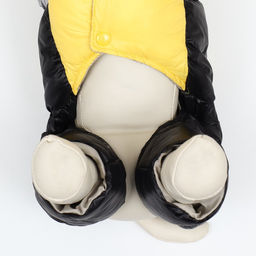 Комбинезон Анорак светоотражающий, размер 16 (ДС 36, ОГ 46, ОШ 35 см), чёрно-жёлтый - Simaland фото 9