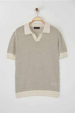 TRENDYOL MAN Lacivert Limited Edition Relaxed K?sa Kol Polo Yaka Triko T-shirt TMNSS23PO00026 - Trendyolmilla фото 22