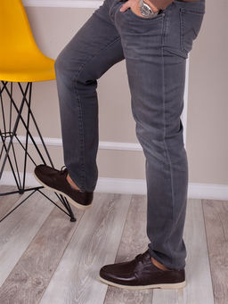 Легкие мега удобные слиперы/ Лоферы мужские стильные 134-02-L1 Коричневый - Piniolo фото 2