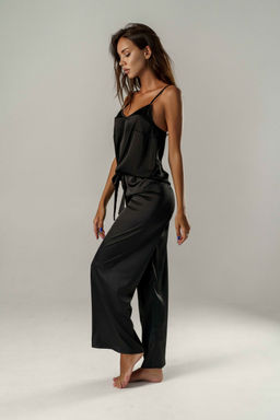 1112 ЧЕРНАЯ ПИЖАМА - Karolina фото 3