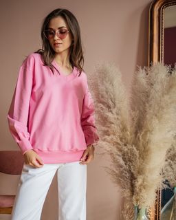 Свитшот с V-образным вырезом 93.4.2 - Elena sorti фото 4