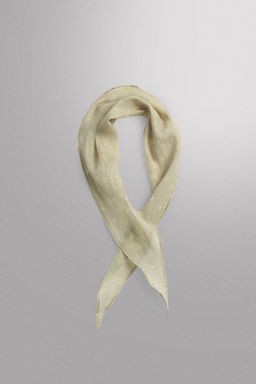 BANDANA LIGERA RAMIO - ALGOD?N / Gris - Zara фото 4