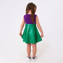 Карнавальный костюм «Морская принцесса», рост 104–110 см, платье, заколка