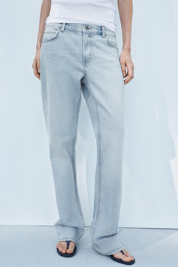 ZW COLLECTION STRAIGHT BOOTCUT LOW-RISE JEANS - Zara фото 11