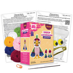 Набор для вязания Miadolla CMF-AMG-0135 Попугай Кеша - Hobbius фото 3