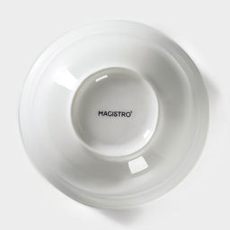 Салатник фарфоровый Magistro Бланш, 700 мл, цвет белый  фото 7