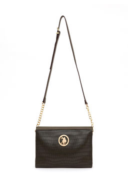 Женская сумка через плечо светло-хаки Неожиданная скидка в корзине