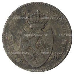 1 крейцер 1808 года Германские государства  Нассау