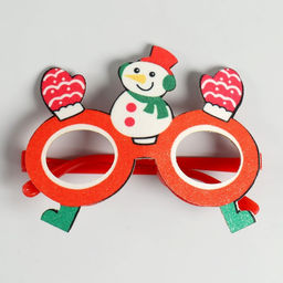 Очки карнавальные новогодние «Снеговик»