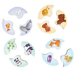 Пазлы из дерева. Мои первые пазлы Мама и малыш 36 элементов - Десятое королевство фото 3