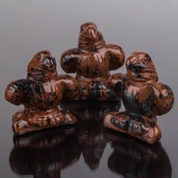 Орёл резной из камня Обсидиан (Армения)