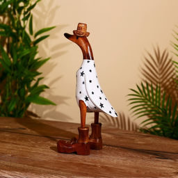 Сувенир «Утка в звёздочках», 27 см, дерево