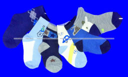 Цена за 12 пар. Носки детские "Бебики" на мальчиков