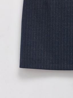 CONTE LU 2430 Юбка женская dark blue-silver