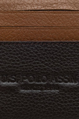 Мужской коричневый кошелек - U.s. polo assn фото 7