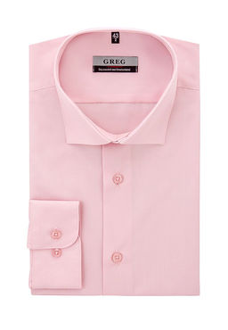 Сорочка мужская длинный рукав GREG 620/139/LT ROSE/Z_GB  фото 2