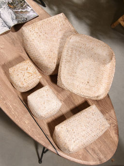 Набор плетёных корзин «Энди», 28.5×28.5×18.5 см