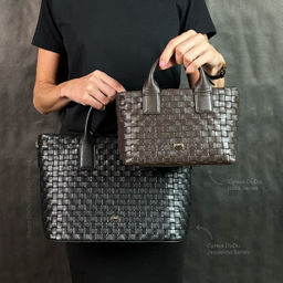 Итальянская миниатюрная женская сумочка DuDu Bags серии Ibiza | кофейно-коричневый - Dudubags фото 7