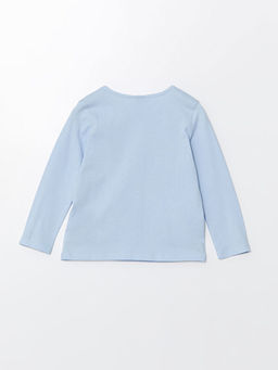 Bisiklet Yaka K?z ?ocuk Ti??rt - Waikiki фото 3