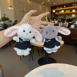 Зайка-брелок, ароматизир., 12см (Белоруссия)